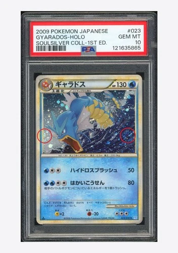 Pokemon PSA 10 Gyarados Holo 2009 023/070 L1 1ST ED. Japanese