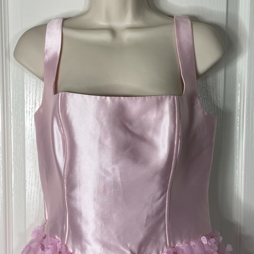 Sugar Trillz Dolls Kill Dress Womens Large Pink Floral Fairy Princess Tulle - Picture 2 of 16