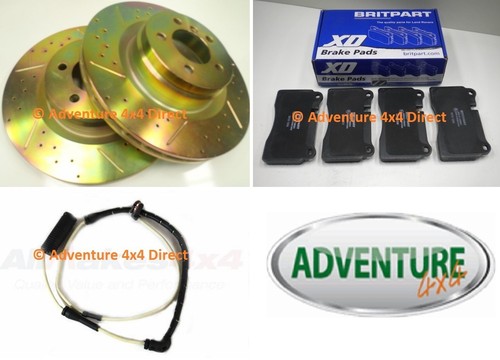 RANGE ROVER L322 3.6 TDV8 "BREMBO" FRONT BRAKE DISC AND PAD KIT XD OEM BDK60CDG