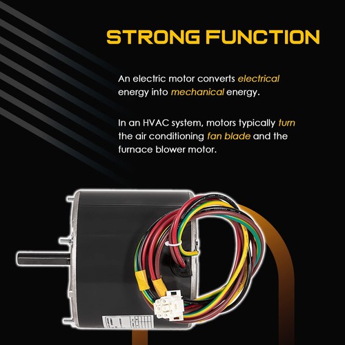 Per motore ventola condensatore York-1/4 HP 208-230v 850 giri/min 1 fase F48AA68A50 - Foto 6 di 10
