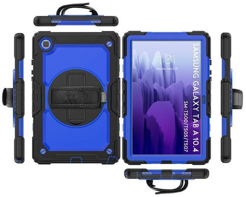 Fr Samsung Galaxy Tab A A8 A9 S6 Lite S7 Plus Heavy Duty Rugged Stand Case Cover - Picture 6 of 120