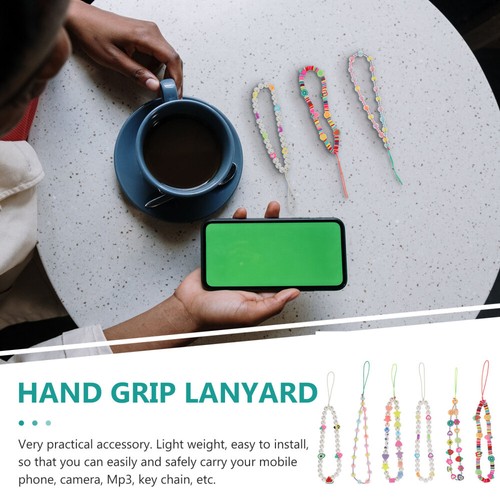 6Pcs Wrist Lanyard Lost Charms Decoration - Zdjęcie 4 z 12