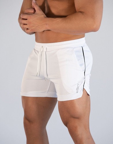 Pantaloncini corti uomo palestra sport allenamento bodybuilding corsa allenamento fitness - Foto 5 di 18