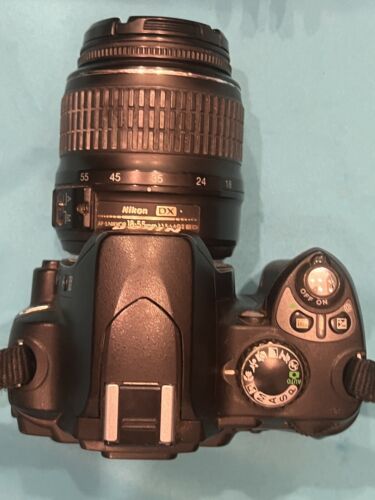 Nikon D40X 10.2MP Digital SLR Camera kit 18-55mm, 55-200mm lenses, SD, batt/chgr - Picture 2 of 24