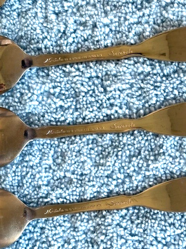 6-Noritake SERENADE 18/8 STAINLESS STEEL Teaspoons 5-7/8" EUC - Picture 4 of 4