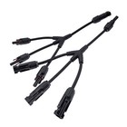 Solar Panel Y Branch Cable Connection Waterproof Adapter Connector Extension HOT