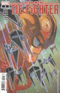 Star-Wars-Tie-Fighter-Marvel-2A-2019-Edwards-Variant-NM-Stock-Image