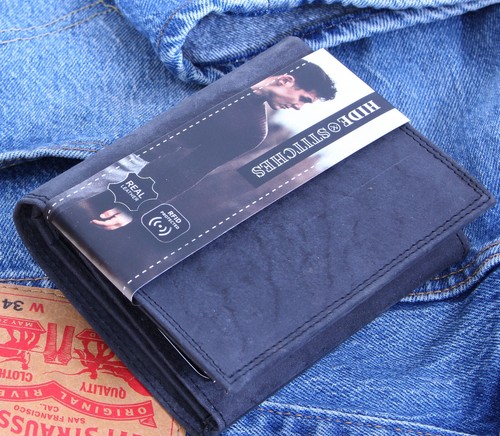 Portefeuille Homme en véritable cuir - Foto 12 di 13