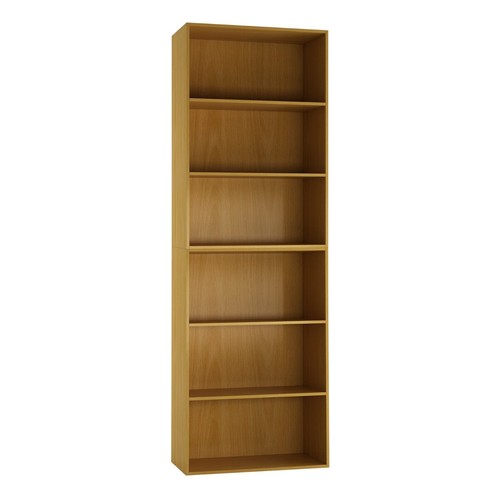 6 Tier Wooden Shelves Bookcase Storage Rack Shelving Display Unit Furniture - Picture 11 of 11
