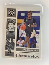 2021-22 Panini Chronicles Draft Picks Jalen Green RC #4 Rockets Rookie