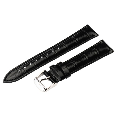 GENUINE CROCO GRAIN LEATHER INTERCHANGEABLE Watch Band Strap - Picture 2 of 17