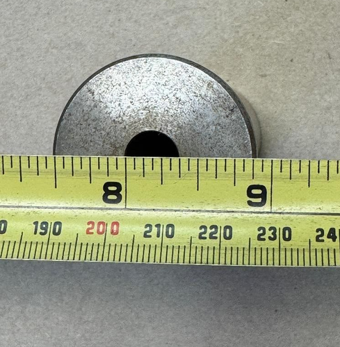 LATHE TOOL HOLDER BUSHING 3/8" ID, 1-1/4" OD, 3.3" OAL - Picture 2 of 6