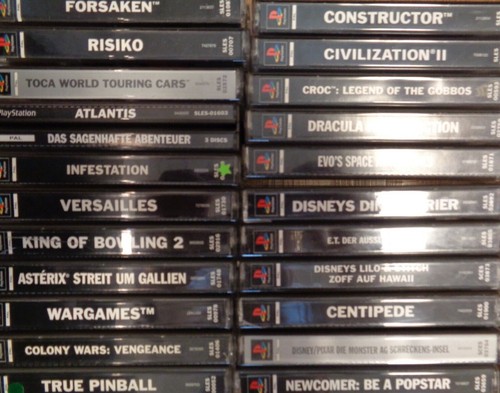 SONY PLAYSTATION 1 -- VERSCHIEDENE SPIELE ZUR AUSWAHL - Picture 1 of 92