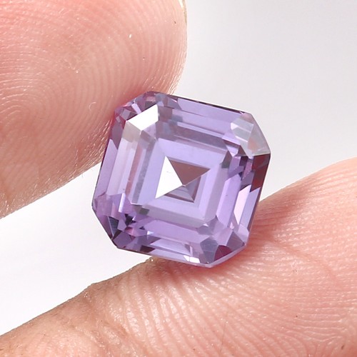 10x10mm Color Change Alexandrite | Radiant Cut | June Birthstone | 7 Ct Gemstone - Picture 5 of 15