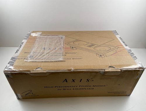 MartinLogan Axis In-Wall Paintable Premier Wired Home Theater Speaker Open Box - Picture 1 of 6