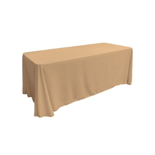 Mantel rectangular de lino poliéster popelín, 90 por 132 pulgadas. Hecho en EE. UU. - Imagen 18 de 34