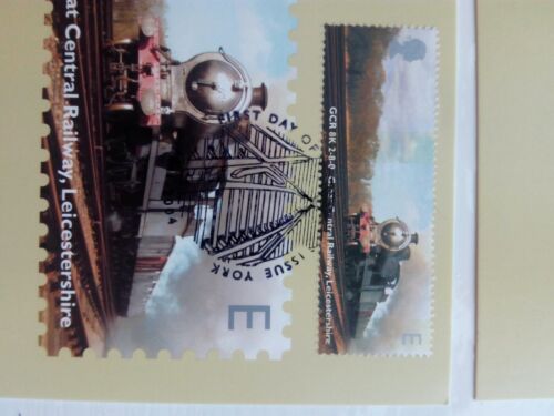 6 1ST DAY COVER CARDS +UNUSED MINISHEET AND CARD 2004 PHQ260 CLASSIC LOCOMOTIVES - Picture 3 of 4