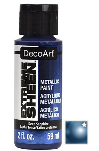 DecoArt Extreme Sheen Metallic Acrylic Paint 30 Colours Metallic Shimmer 59ml2oz - Picture 18 of 41