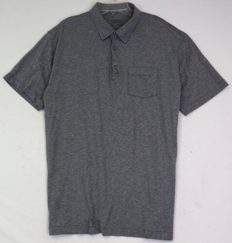 Patagonia Polo Shirt Men's XL Heather Gray w/Pocket 100% Organic Cotton - Picture 2 of 6