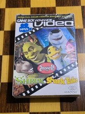NEW Shrek + Shark Tale 2 In 1 Nintendo Game Boy Advance GBA Video Movie SEALED