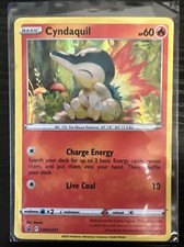 Cyndaquil Holo SWSH221 - Black Star Promo Pokemon Card Sword & Shield LP/NM