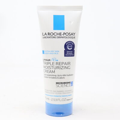 La Roche-Posay Lipikar Ap+M Triple Repair Body Moisturizing Cream 2.53oz  New