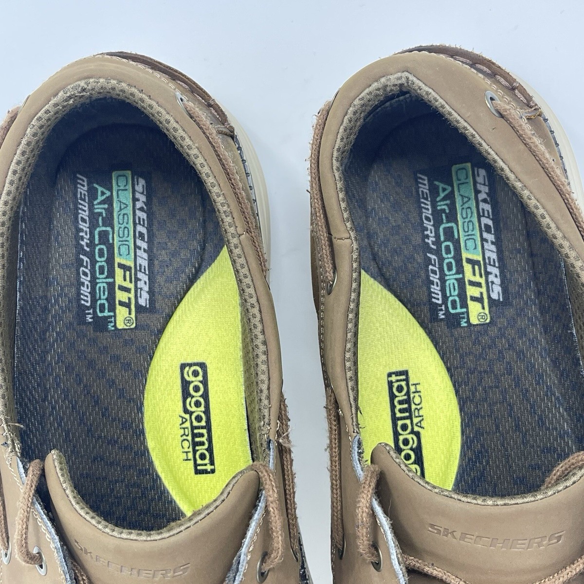 Skechers Status 2.0 Former Boat Shoes Mens 13 Brown Leather  display picture 1