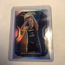 2021 WNBA Prizm Basketball Emma Meesseman Silver Prizm #54 Washington Mystics