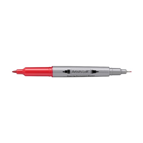 Dual Tip Permanent Marker by Artist's Loft™ -Fine and Ultra Fine Point - Picture 7 of 72