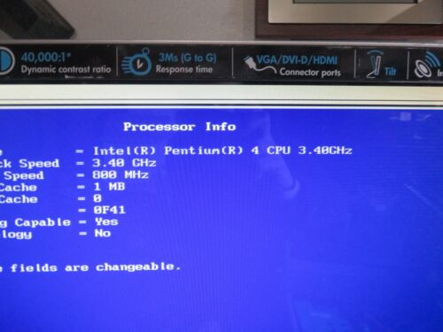 Dell Dimension XPS Gen 4 PC Intel Pentium 4 3.6GHz 4GB RAM NO HDD - READ - Picture 3 of 9