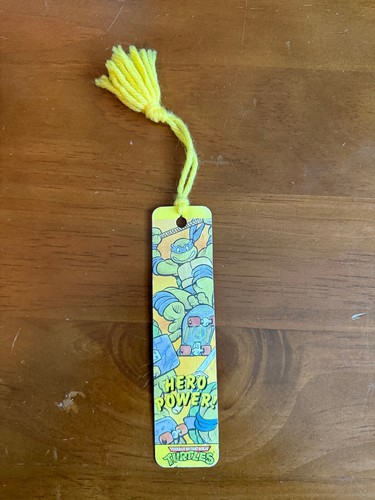 TMNT Teenage Mutant Ninja Turtles 1990 Lesezeichen Skateboard Hero Power - Bild 3 von 3