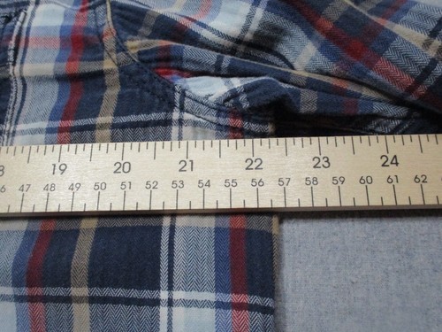 Sonoma Button Up Women's Flannel Top Size M Long Sleeve Multicolored Plaid - Picture 3 of 6