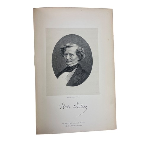 La Damnation De Faust Hector Berlioz Hardcover 1880 Edition Leather Red French - Picture 6 of 12