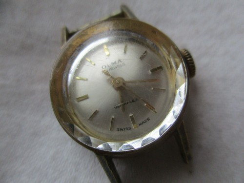 Swiss Made Wind Up Olma Analog Wristwatch with 17 Jewels - Picture 2 of 12