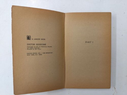 Doctor Goodcome - Rosemary Santini - X-Rated Satire PBK 1971 Lancer - Picture 2 of 3