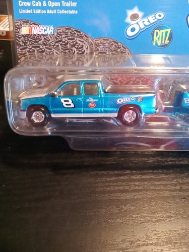 SEHR SELTEN 2004 Dale Jr #8 Oreo / Ritz Crew Cab & Trailer Brookfield Sammler - Bild 2 von 8