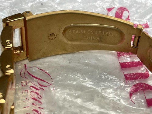 Women’s Gold Tone & Crystals Premier Designs Analog Quarts Watch No. W8459 - Picture 13 of 17