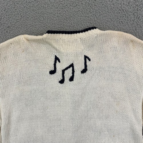 VTG Crystal Kobe Sweater Womens Medium Loose Classroom School Teacher Cardigan - Picture 12 of 13