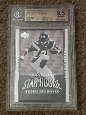 2007 Upper Deck Rookie Exclusives Adrian Peterson #279 BGS 9.5 GEM MINT