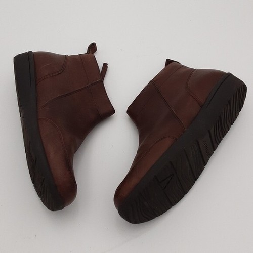 Vionic Magnolia Lois Marrón Cuero Botines Chukka Confort Informal Mujer 8 - Imagen 8 de 12