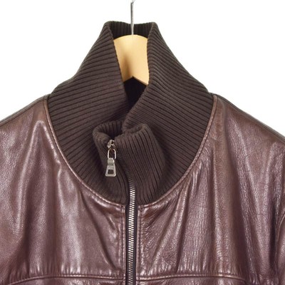 PRADA SPORT Leather Switching Jacket