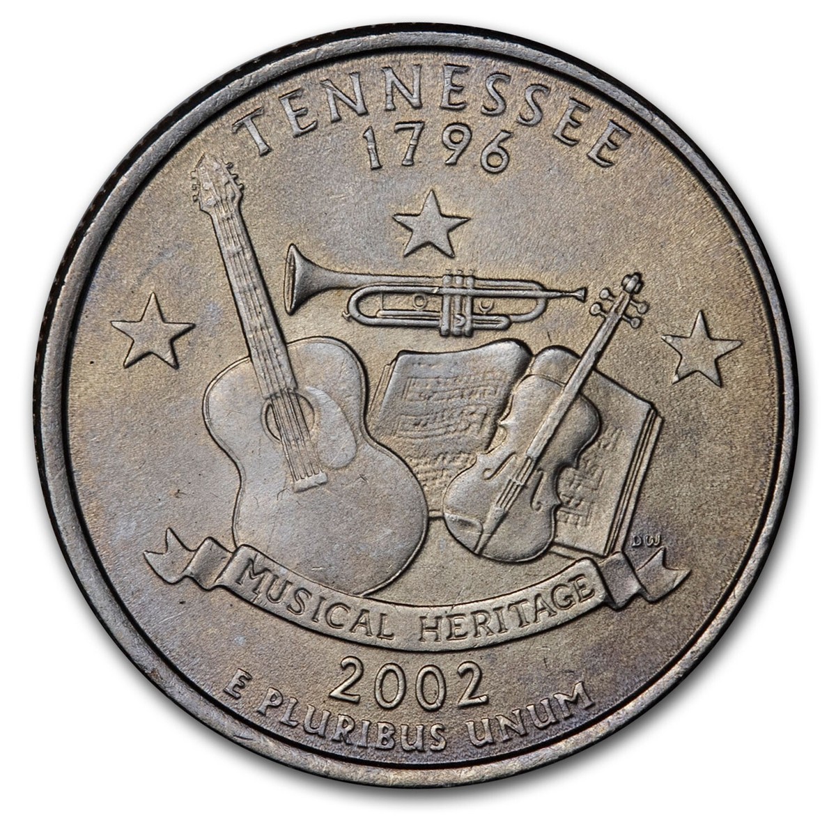 2002 D Tennessee Quarter BU Uncirculated Clad 25c Coin | eBay
