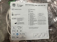 NEW PHILIPS REF 989803172051 ECG 5-Lead Grabber, AAMI + SP02, SPU, Tele
