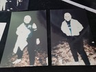 ELVIS PRESLEY 1956 PLAYING FOOTBALL  PHOTOS  SET  1950S  ELVIS — photo 8