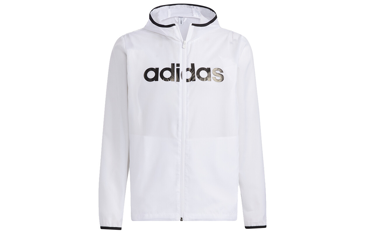легкая повседневная спортивная куртка adidas с капюшоном