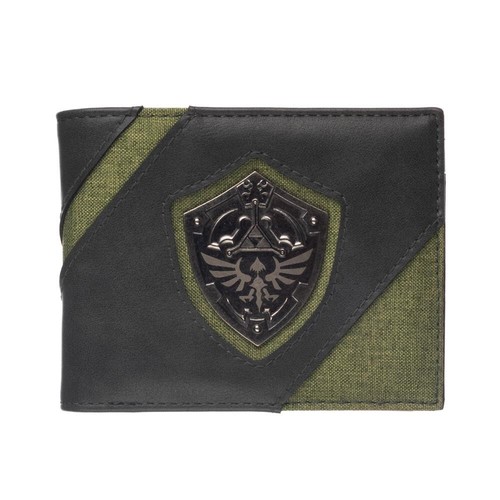 Legend of Zelda Shield Bifold Wallet with Shield Keychain Combo - Picture 8 of 8