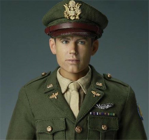 HM WWII Col C.E. Bud Anderson American Triple Ace Fighter Pilot 1/6 Pre-builtd - Bild 2 von 7
