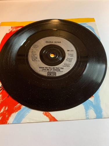 Diana Ross - When you tell me that you love me -    7"  E/NM - Picture 4 of 4