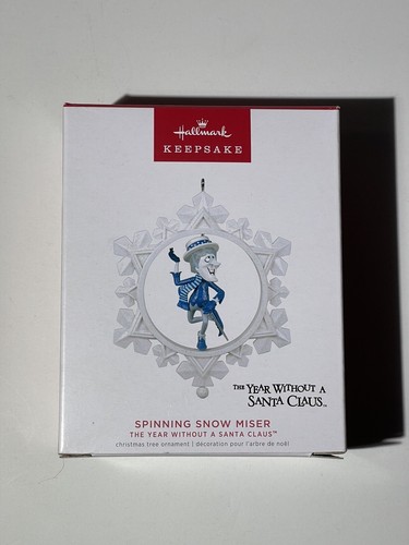 Adorno Hallmark Keepsake 2022 Snow Miser El año sin Santa Claus nuevo - Imagen 1 de 4