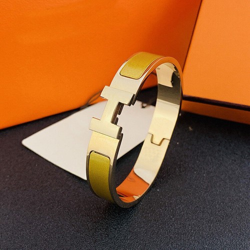 17-19cm Hot High Quality Womens Classic Luxury Stainless Steel H-buckle Bracelet - Picture 11 of 39